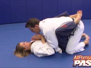 Preview 1 of Judo Sessions Becomes A Blowjob Show For Megan Fenox