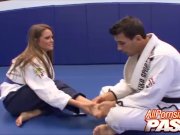 Preview 5 of Judo Sessions Becomes A Blowjob Show For Megan Fenox