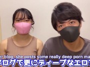 Preview 2 of 丸の内OLレイナのエロ動画を見ながらセックスしたら濡れすぎて大量潮吹きしちゃいました。。Japanese Amateur SEX Fingering Squirting HD - えむゆみカップル