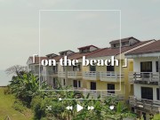 Preview 1 of Sex vlog, Thailand fucked on beach & creampied with beautiful big boobs girl - viza showgirl