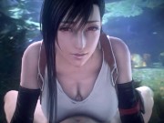 Preview 4 of 3D Hentai Compilation: Final Fantasy 7 Tifa Aerith Compilation FF7 Remake Threesome