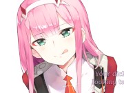 Preview 2 of Getting closer with Zero Two - Darling in The Franxx Hentai JOI [Commission]