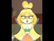 Preview 2 of Island Secretary - Isabelle Tinkerbell Outfit - Gameplay