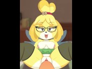 Preview 4 of Island Secretary - Isabelle Tinkerbell Outfit - Gameplay