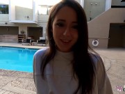Preview 2 of Real Teens - Busty Charly Summer Came To LA Just To Get Fucked