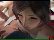 Preview 6 of ASMR 男性向 Hentai Game 人妻マリさんの性事情 小遊戲 黃油 試玩 02 淫蕩的口交