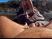 Preview 5 of Nude Outdoor Hike & Fucking in the Sun