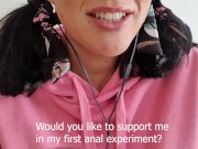 Preview 6 of ASMR My first time Anal - "Please just put the tip" FULL VID ON ONLY FANS