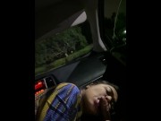 Preview 5 of Sexy Asian Slut Picks Up BBC Boyfriend And Sucks his Dick In the Car