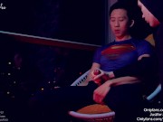 Preview 1 of Asian Superman edged to oblivion by a twink