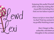 Preview 2 of Lexi And Mr. Bear [Erotic Audio][Stuffies][Anal][Mild Gagging][Teddy Bear][Audio Only]