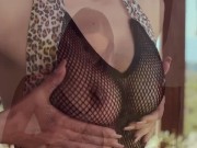 Preview 4 of Melisa Mendini Sexy in fishnet Teaser