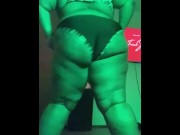 Preview 4 of SEXY BBW STRIPS OUT OF HER BATHING SUIT