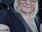 Preview 2 of Cheating Hungarian wife fucks in the convertible with her lover