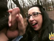Preview 3 of PublicSexDate - NERDY BRUNETTE MILF FUCKS AND SUCKS IN PUBLIC ON HER FIRST DATE