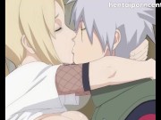 Preview 1 of NARUTO - two Hokages have Sex P2 - Kakashi and Tsunade