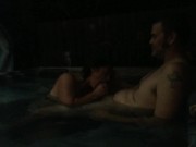 Preview 2 of Deep Fucking BBW Milf in Hot Tub pt. 1 - Multiple Body Rocking Orgasms