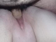 Preview 1 of Daddy fuckin this tight little pussy with a cumshot on my pussy.