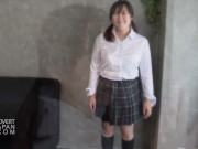 Preview 2 of Nerdy Japanese High School Girl Hana Needs a Dicking - Covert Japan (JAV English Subtitles)