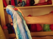 Preview 2 of Beautiful Giant Seahorse Dildo by Hankeys Toys