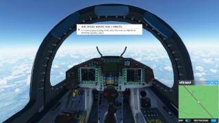 What are you doing Step-Typhoon? Flying Full AB, Tampa to Maimi in 16 minutes