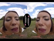 Preview 1 of Solo fuck doll, Vanessa Decker is masturbating, in VR
