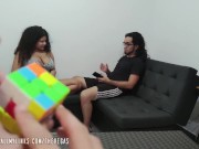 Preview 1 of Rubik cube tutorial, with a spicy twist! @the_2001xperience Diana Marquez and William Vega