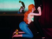 Preview 1 of One Piece - Nami and Sanji crazy sex - Lite Version