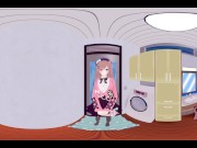 Preview 1 of [VR 360 4K] Lulu Suzuhara Nijisanji bath room with her