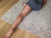 Preview 2 of Bitchy step Mom asked to help to stretch her