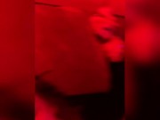 Preview 5 of short sneak peak of brand new amateur Daria Doom! goth slut with wrists cuffed sucks cock