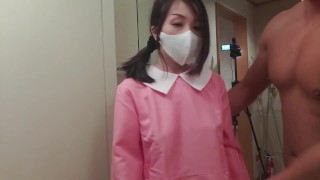 Secretly masturbation with panting ♥ Big tits married woman ♥ Japanese