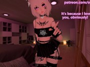 Preview 3 of Yandere ties you up and fucks you ❤️ Fantasy JOI [POV, ASMR, VRchat erp, 3D Hentai, Vtuber] Preview