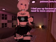 Preview 4 of Yandere ties you up and fucks you ❤️ Fantasy JOI [POV, ASMR, VRchat erp, 3D Hentai, Vtuber] Preview