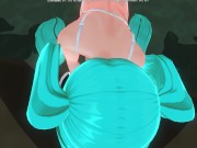 Preview 5 of 3D HENTAI POV Hatsune Miku sucks you off