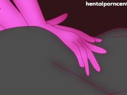 Preview 2 of Black is fucked by Futa Pink in the ass