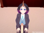 Preview 4 of Miss Kobayashi's Maid Dragon - Elma Blowjob and Doggystyle