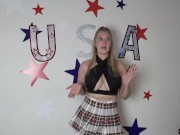 Preview 3 of 4th Of July Micro Bikini Try On YouTube Edition