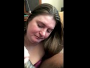 Preview 5 of bbw allstar getting throatfucked by a black cock