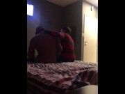 Preview 2 of Straight friend comes to my place and fucks a man for the first time bareback