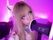 Preview 5 of AHEGAO COMPILATION | DVA from OverWatch Cosplay *ASMR Amy B*