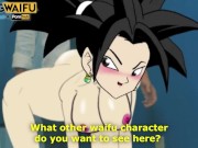 Preview 5 of KEFURA DRAGON BALL SUPER 2D Real Anime HENTAI Big Japanese Ass KEFLA Cosplay Porn Sex KAFLA KEFULA