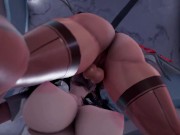 Preview 3 of Hot Boss Futa Succubus Fuck a Assistant For Bad Work [Hentai 3D]