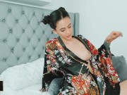 Preview 1 of Gia_Baker Geisha Cosplay Riding With My Horny Pussy