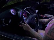 Preview 4 of Brendi_sg- pays with hard sex in public that fixes the car, they fill it with milk