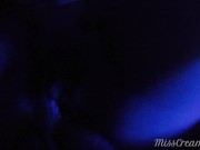 Preview 6 of Hot French milf sucks cock and anal sex in night club in front of strangers - MissCreamy