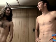 Preview 2 of Straight thugs Devin Reynolds and Dean Inja masturbating