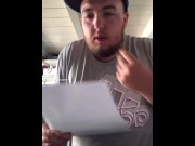 Preview 1 of 21-year-old obese has fun on tiktok. #2