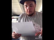 Preview 3 of 21-year-old obese has fun on tiktok. #2