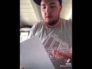 Preview 4 of 21-year-old obese has fun on tiktok. #2